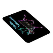 Frohliche Weihnachen - Electric Caribou マグネット (右側)