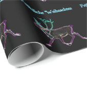 Frohliche Weihnachen - Electric Caribou ラッピングペーパー (ロールコーナー)