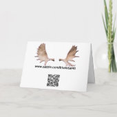 Frohliche Weihnachen - Ringed Seal シーズンカード (裏面)