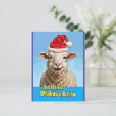 fröhliche Weihnachten ポストカード (スタンド正面)