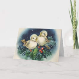 Fröhliche Weihnachten! ヴィンテージ シーズンカード