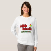 Fröhliche Weihnachten Tシャツ (正面フル)