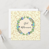 Fröhlicher Mittsommer カード (正面/裏面インサイチュ)