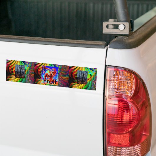 Frolf バンパーステッカー (トラック上)