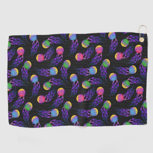 Frolf – フレーミングディスク ゴルフタオル (横)