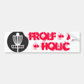 Frolf - A - Holic バンパーステッカー