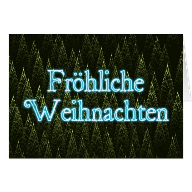 Froliche Weihnachen – 針葉樹 (正面横)