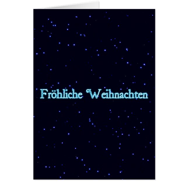 Froliche Weihnachen On Starfield (正面)