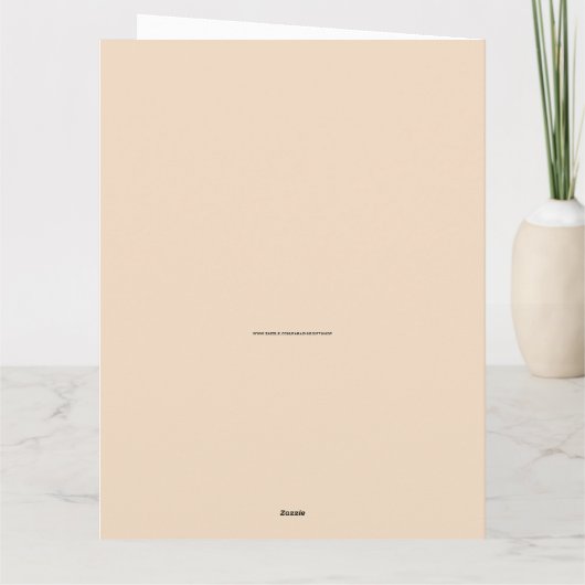 FROM ALL OF US FUNNY BIRTHDAY GREETING CARD カード (裏面)