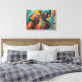 From Another World-6 キャンバスプリント (インサイチュ (寝室))