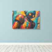 From Another World-6 キャンバスプリント (インサイチュ (ウッドフロア))