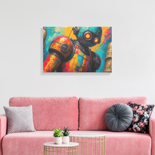 From Another World-6 キャンバスプリント (インサイチュ (リビング))