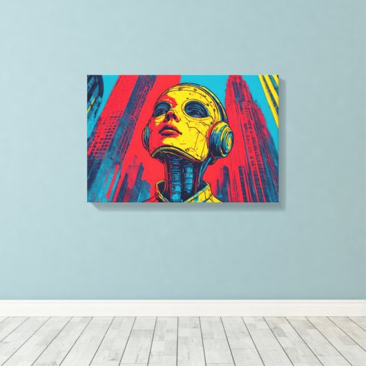 From Another World-7 キャンバスプリント (インサイチュ (ウッドフロア))