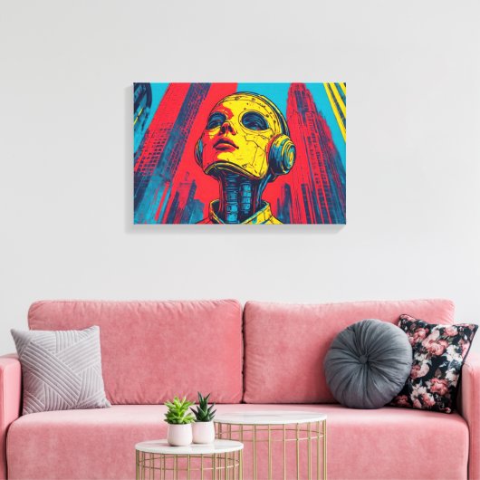 From Another World-7 キャンバスプリント (インサイチュ (リビング))