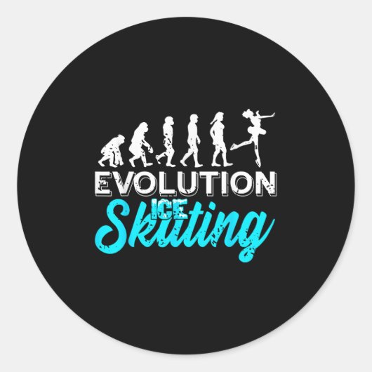 From Apes To Blades The Glide Progression ラウンドシール (正面)