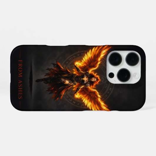 From Ashes Fire Angel iPhone 16 Pro Case iPhoneケース (裏面横)