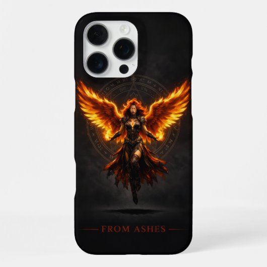 From Ashes Fire Angel iPhone 16 Pro Max Case iPhoneケース (裏面)