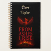 From Ashes I Rise – Phoenix Personalized Planner プランナー手帳 (正面)