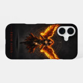 From Ashes Phoenix Angel iPhone 16 Case 16ケース (裏面横)