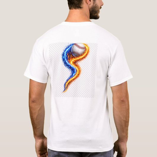 From Backyard to Game Day Dad’s Always There Baseb Tシャツ (裏面)