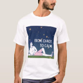 From Chaos to Calm – Emotional Healing Artwork Tシャツ (正面)