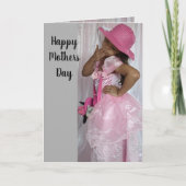 FROM DAUGHTER MOTHERS DAY card カード (正面)