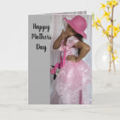 FROM DAUGHTER MOTHERS DAY card カード (黄色い花)