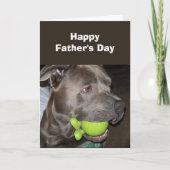 From Dog "Pet" Happy Father's Day Holiday カード (正面)