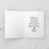 From Dog "Pet" Happy Father's Day Holiday カード (内部)