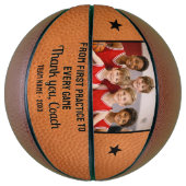 From First Practice to Every Game Thank You Coach  バスケットボール (縦)