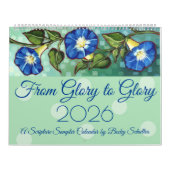 "From Glory to Glory" 2026 Scripture Calendar カレンダー (カバー)