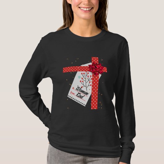 From God To Women Christmas Tシャツ (正面)