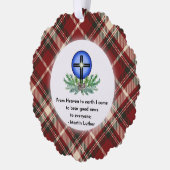 From Heaven Christmas Ornament  オーナメントカード (左)