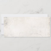 From I Do to Still Do Wedding Anniversary Ticket 招待状 (裏面)