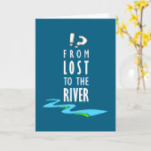 From lost to the river カード (黄色い花)