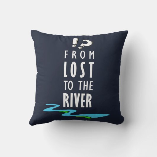 From lost to the river クッション (裏面)