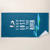 From lost to the river ビーチタオル (正面)