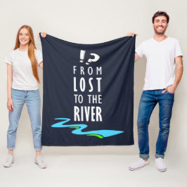 From lost to the river フリースブランケット