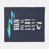 From lost to the river フリースブランケット (正面(横))