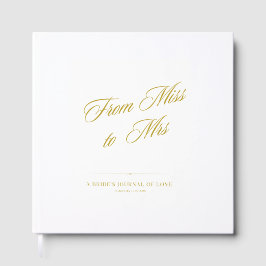 From Miss To Mrs Guest Book ゲストブック