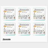 From My Country Kitchen Stickers スクエアシール (シート)