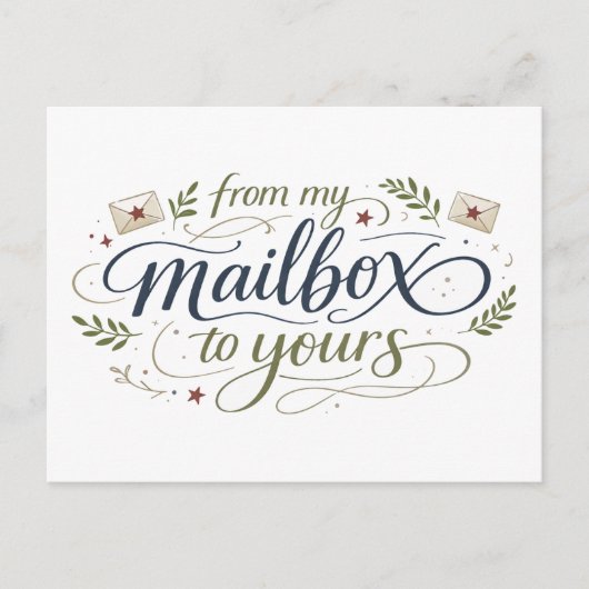 "From My Mailbox to Yours" ポストカード (正面)