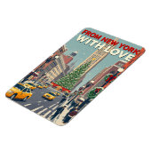 From New York With Loveヴィンテージレトロ マグネット (左側)