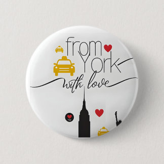 FROM NEW york with love Button 缶バッジ