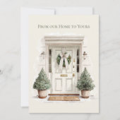 From Our Home to Yours Holiday Christmas シーズンカード (正面)