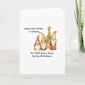 From Our Home to Yours on a Christmas  カード (正面)