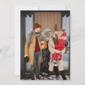 From Our House To Yours Custom Photo Christmas シーズンカード (裏面)