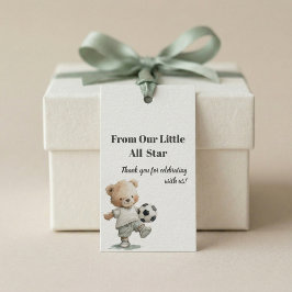 From Our Little All-Star • Baby Shower  ギフトタグ