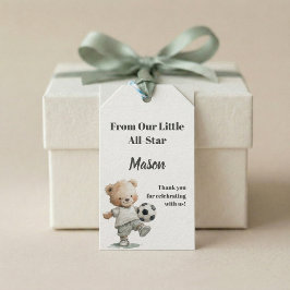 From Our Little All-Star • Custom Baby Shower ギフトタグ