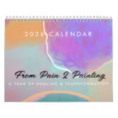 From Pain 2 Painting Calendar 2026 カレンダー (カバー)